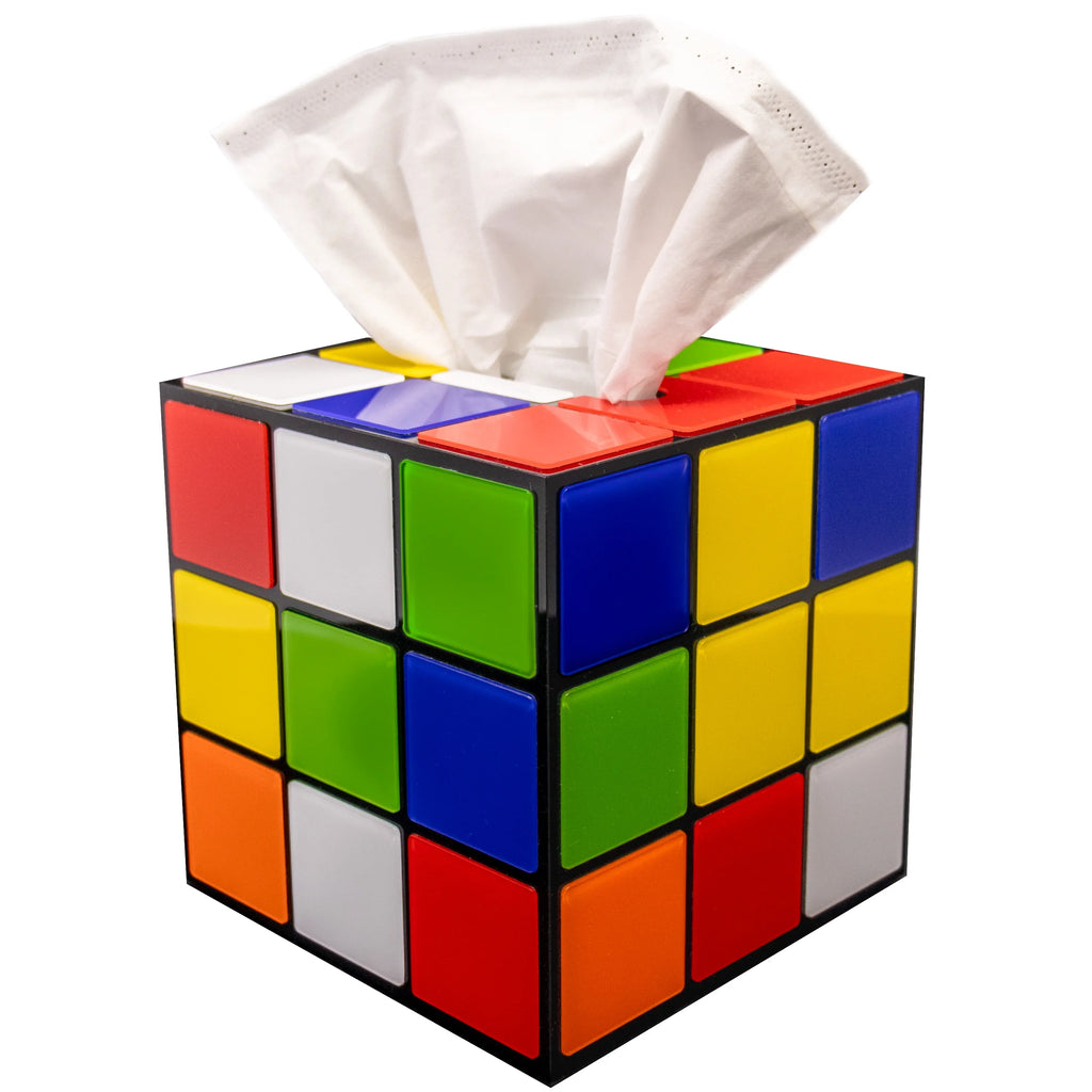 with Cover Box Magnetic Bottom Magic Bang Props | Easy | Tissue Tissues & Keep to Lid Cube Theory Big Secure Decor Use