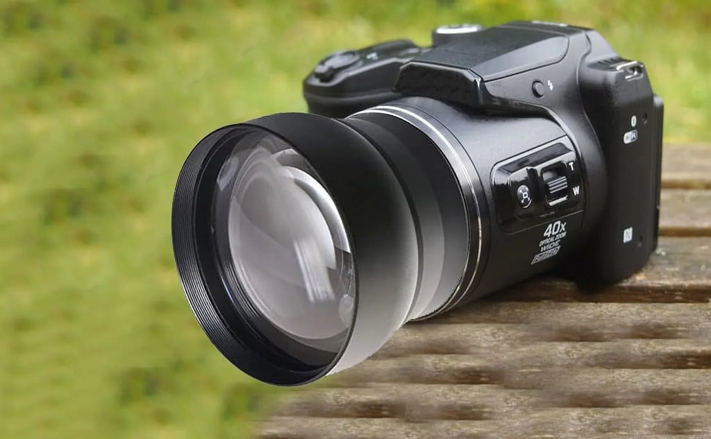 E-PL7 Lens 49, for 52, Filter Lenses with with Olympus 3.5X Compatible 58, Telephoto 55, Threads) (Only 62 67mm Definition Pen & High