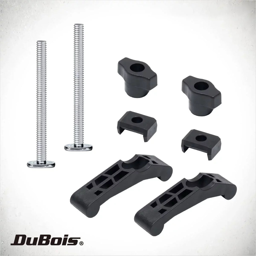 Down Plastic Reinforced Mini Hold Steel ¾ DuBois T x 51045-P4 3-3/4" 8PK with Track Clamps Clamps Woodworking T-Bolts, Series,