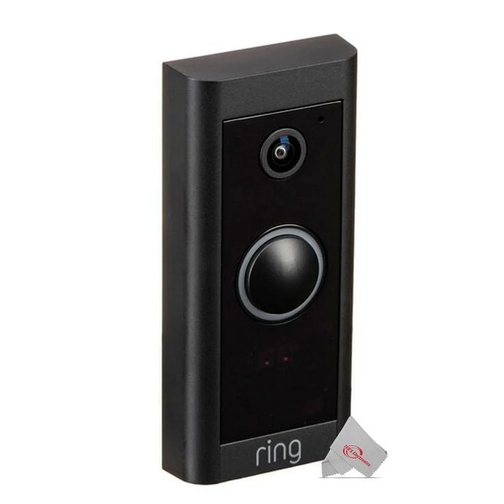 HD 1080p Black 2x Wired Video Doorbell
