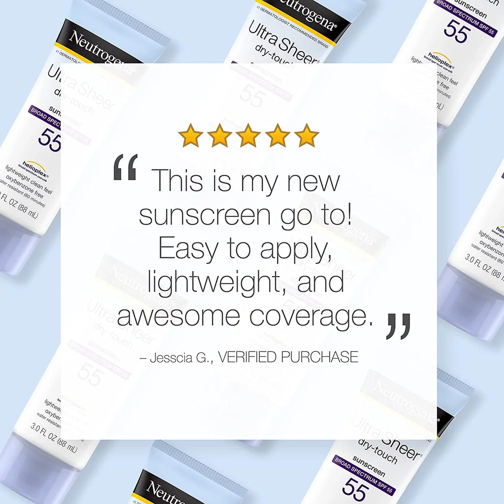NEUTROGENA 3OZ ULTRA SHEER SPF55
