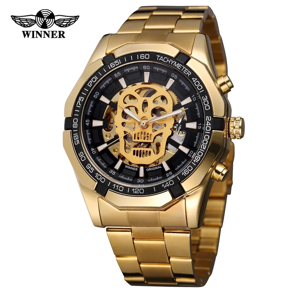 Watch Mechanical Dial Demon Luxury Business Men's Design Fashion Hollow