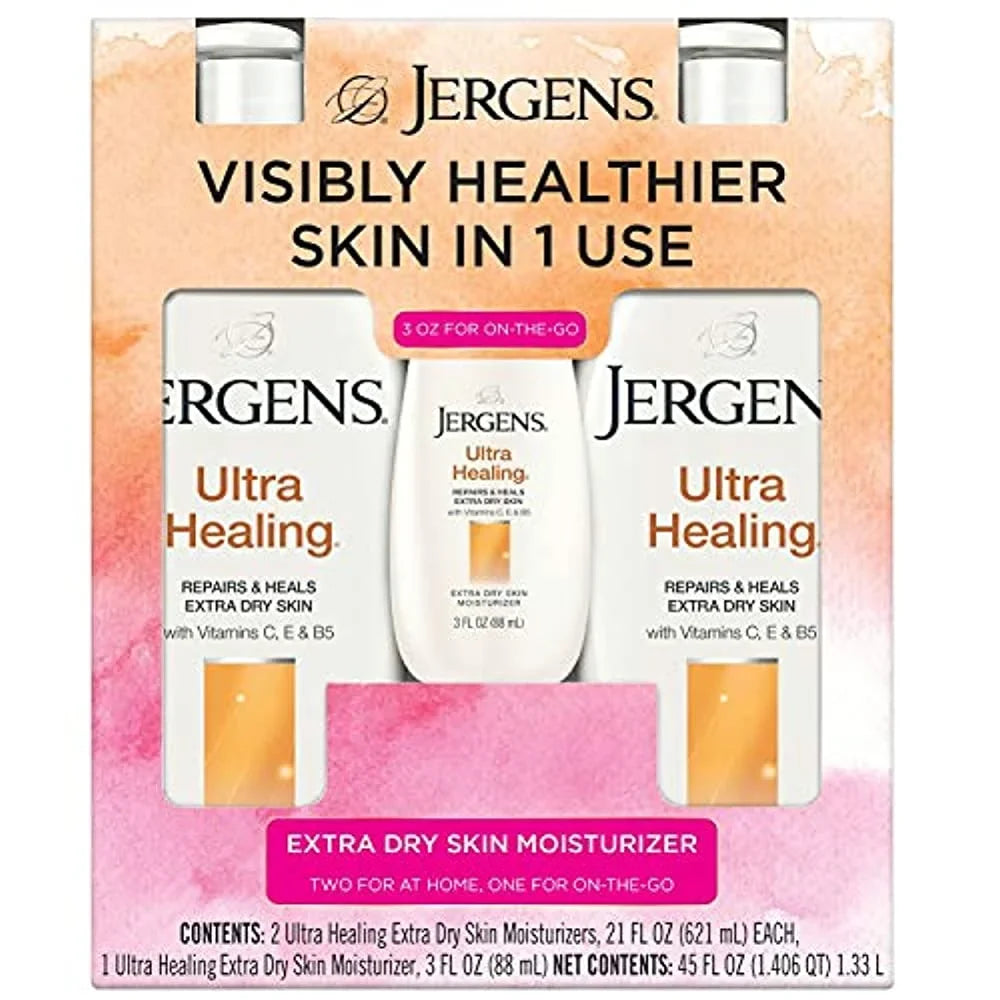 Jergens 2 Ultra pk Moisturizer Healing oz - Dry Skin Extra 21 -