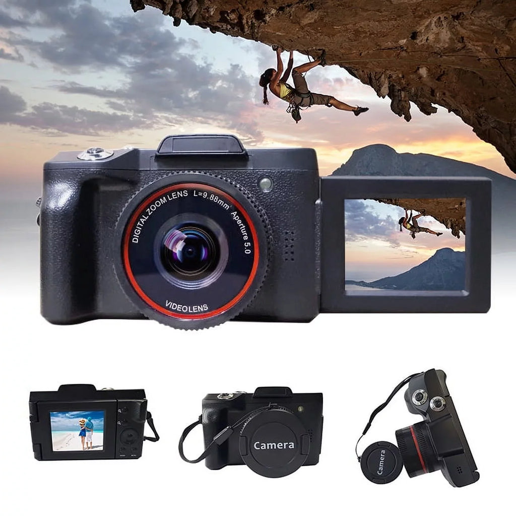 Full Video Youtube Angle 1080P Hd 16Mp Vlogging with Recorder Digital Lens for Wide Camera