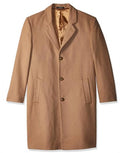 Wool-Blend Signature Long Overcoat Mens - NWT Coat Camel $350 London 40 Fog