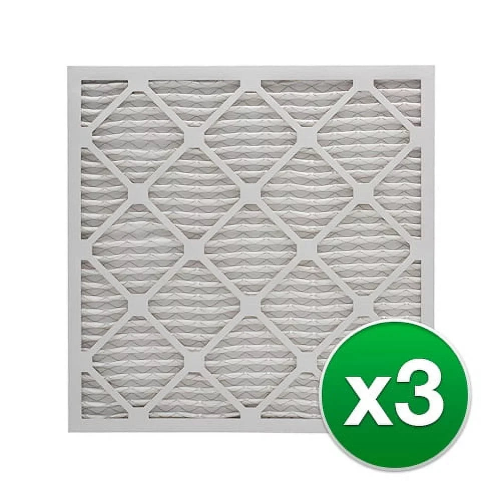 Pack) REP Pleated Filter Air MERV Honeywell 16x25x4 (3 For Furnace 8 FC200E1029