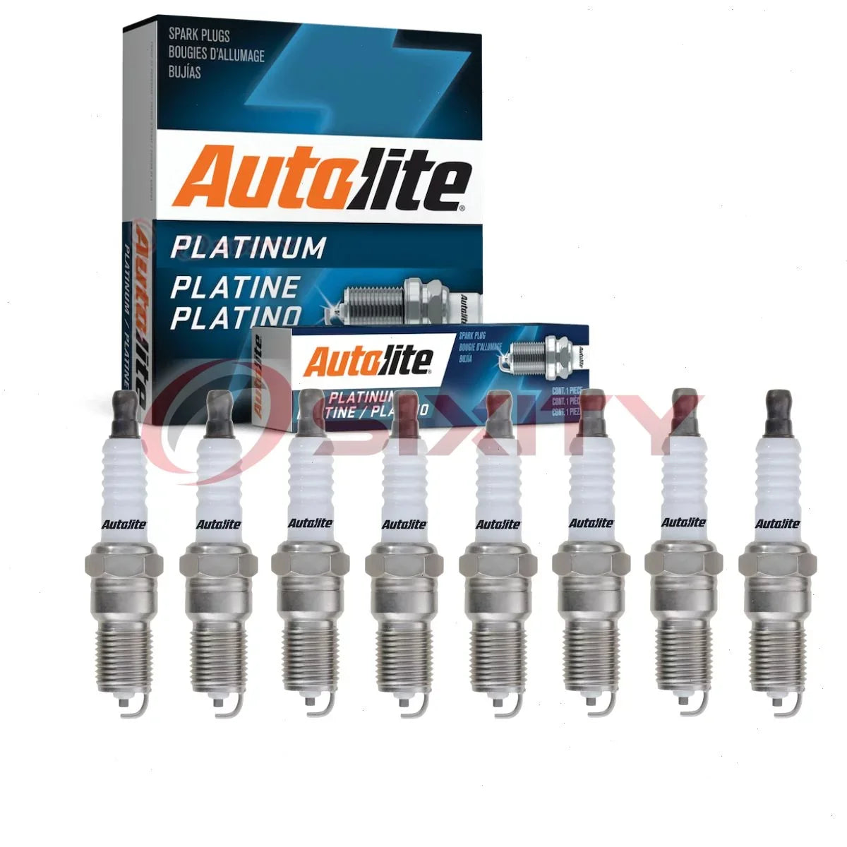 TAHOE 6 Ignition 2815 AGSF23C CHEVROLET Secondary 2000-2010 select: AP5245 8 Fits CHEVROLET 2103 Spark SILVERADO, Plugs Autolite 1999-2010 pc for Wire Platinum