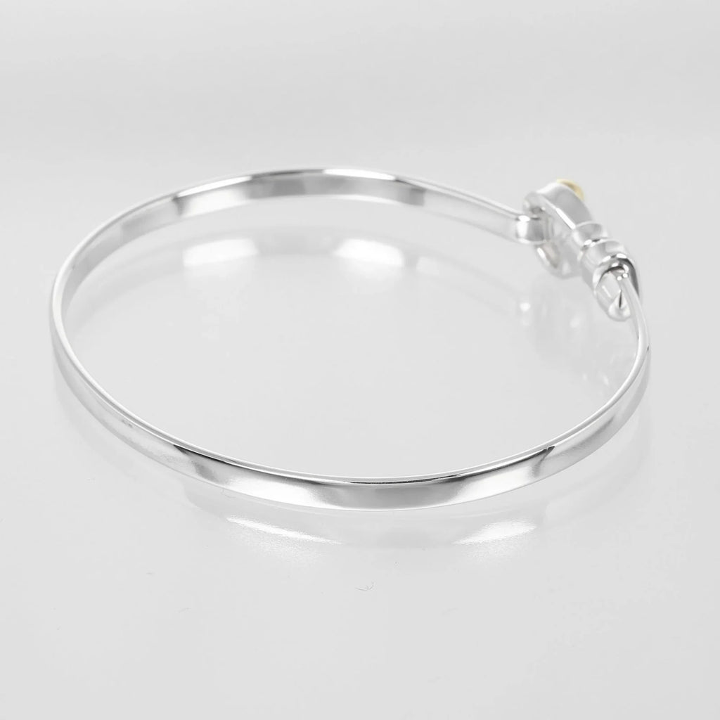 Tiffany Bracelet, 925 I132724015 Knot Silver, & Gold, (Good) Love 9.15g 18K Approx. Co. Pre-Owned
