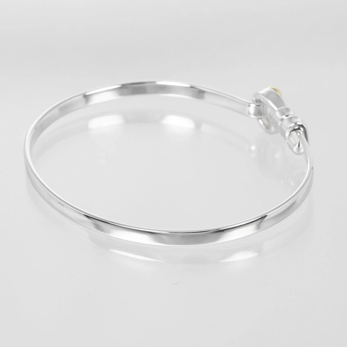 Tiffany Bracelet, 925 I132724015 Knot Silver, & Gold, (Good) Love 9.15g 18K Approx. Co. Pre-Owned
