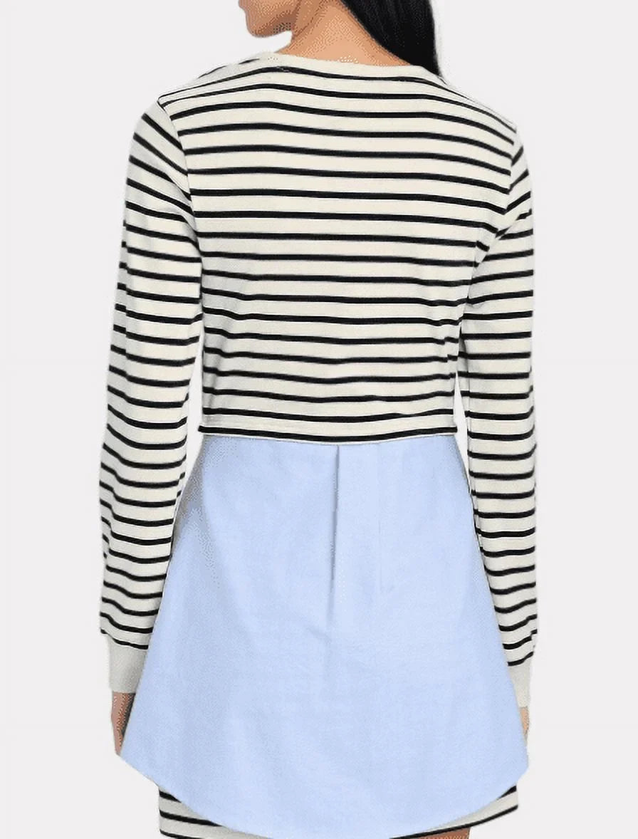 VERONICA Mini BEARD Cotton Laszlo Women's outfit, Multi Large Tie-Waist