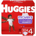 Baby Little Pack Ct, Huggies Diapers, 4, Giant Movers 104 dimension