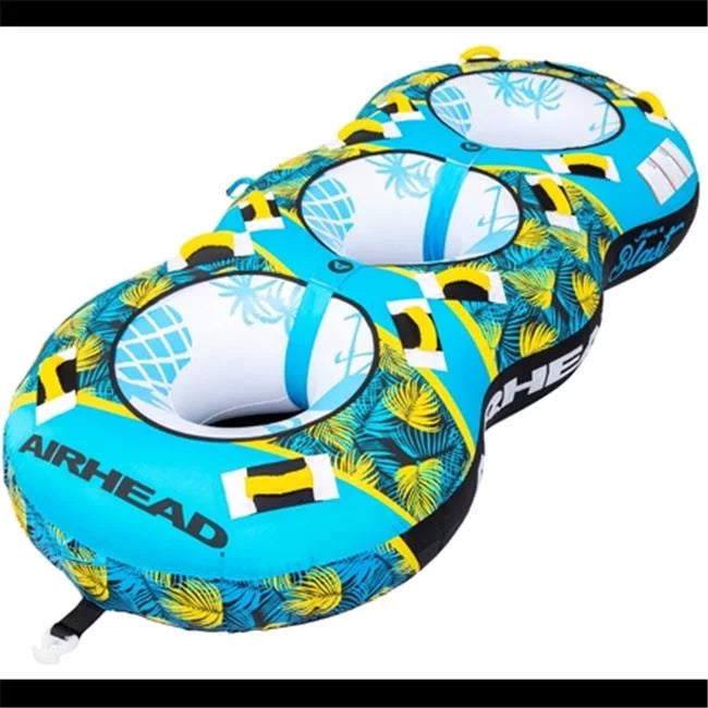 '- 3 Yellow Airhead Blast Rider & Towable, Blue