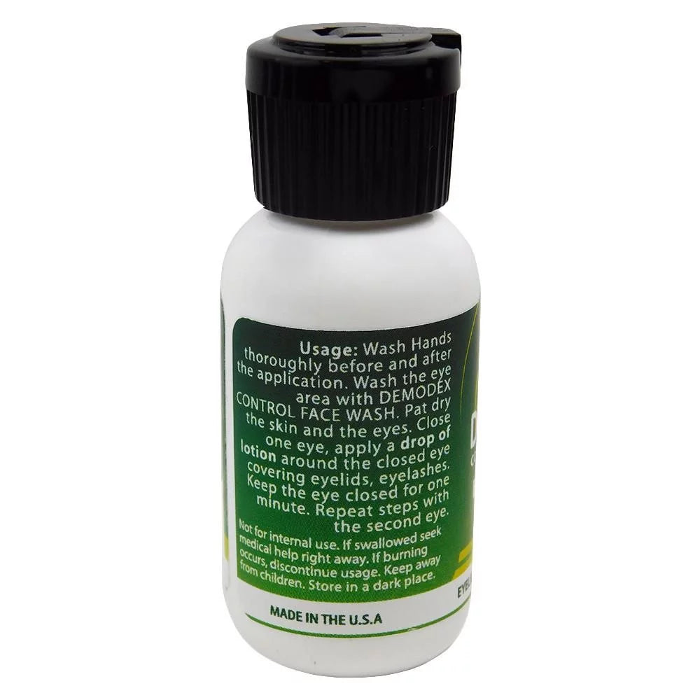 Eyelids Relief - Anti-Demodex Treatment Demodex Lotion, & Natural oz Ovante Mite Lash Itch Lid Eliminating & 1.0