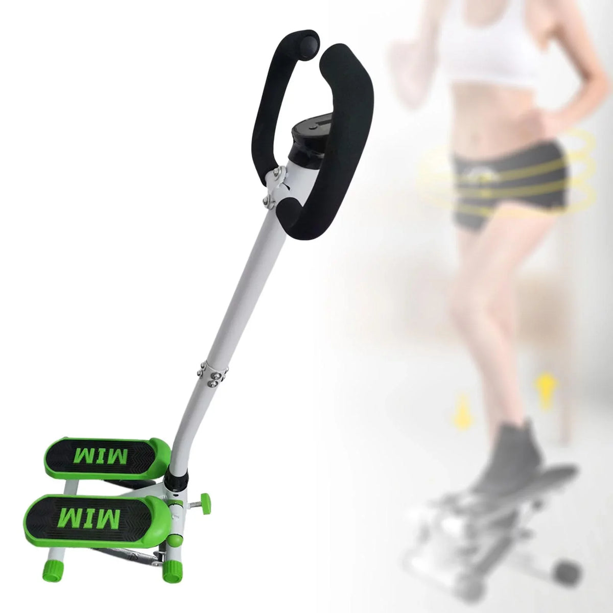 for Stepper Orange Exercise Stepper Trainer Comfortable Twist Portable Men Training