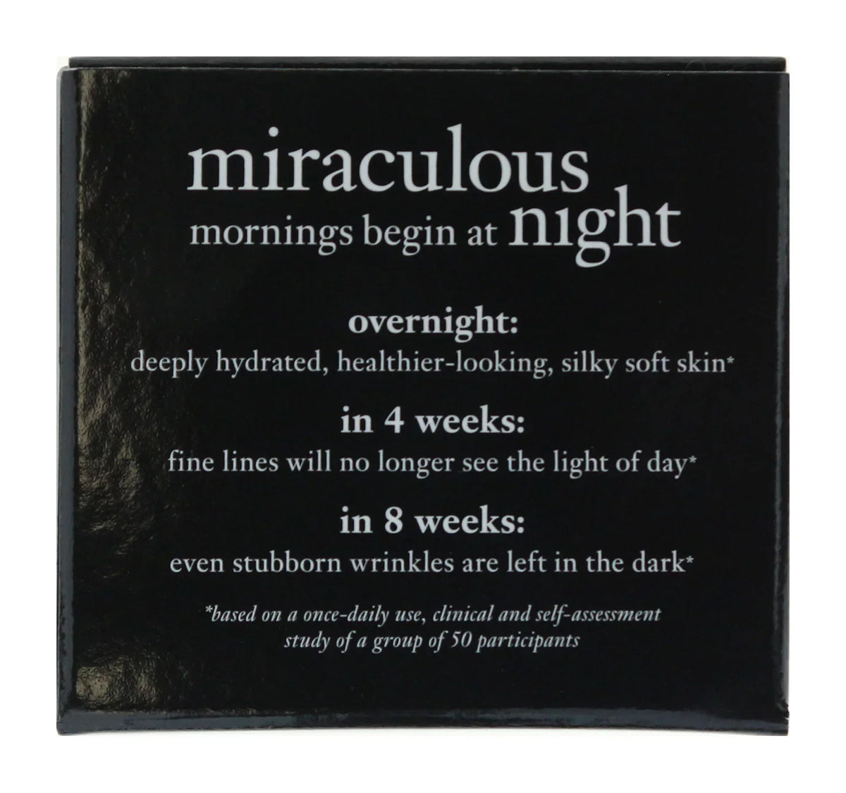 Oz Resetting 2 Age Anti-Wrinkle Moisturizer, Philosophy Miracle Worker Nighttime