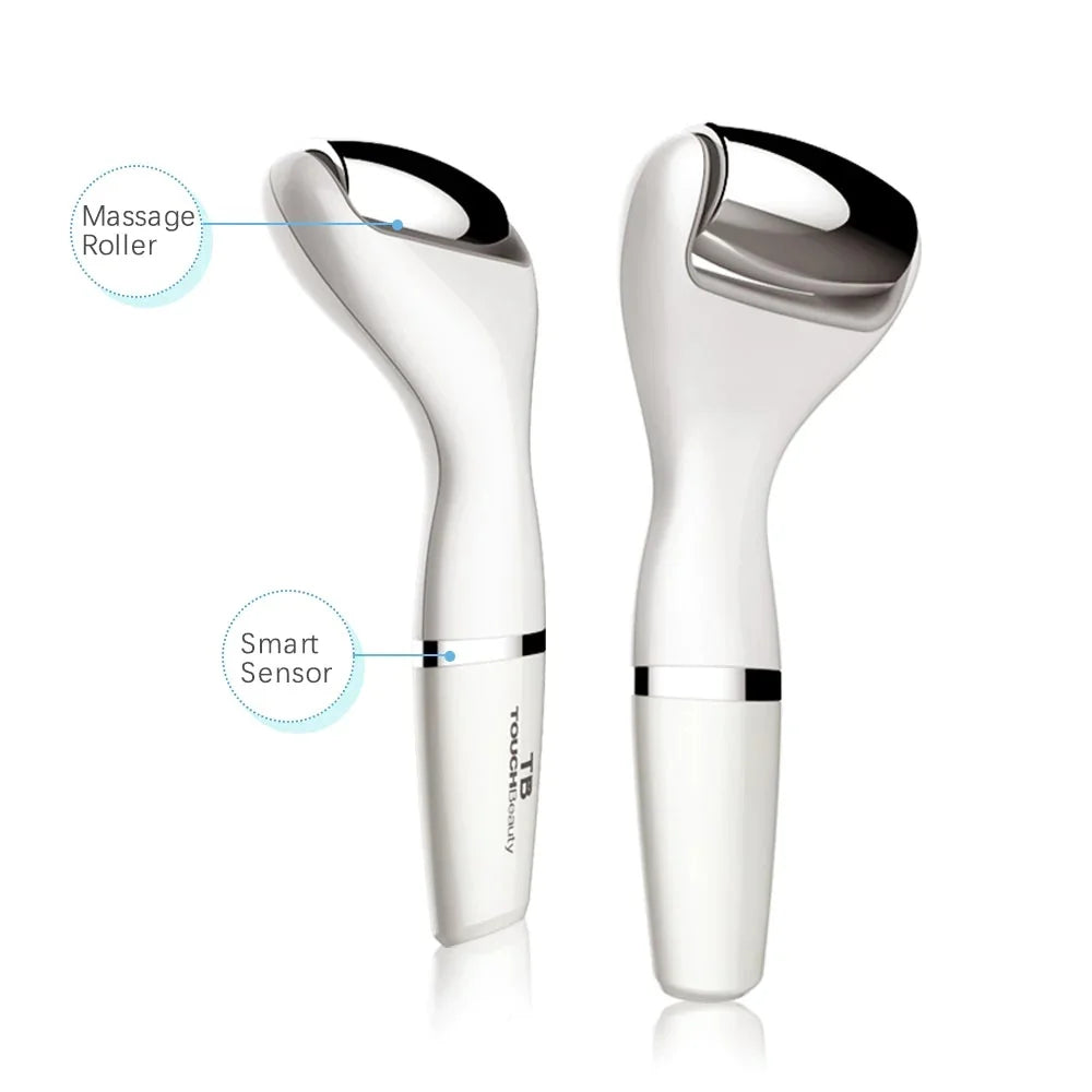 with Face Roller Stainless Body Steel Anti-Aging Massager TOUCHBeauty
