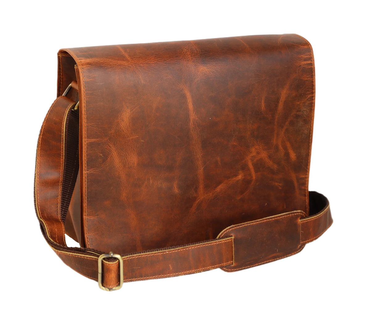 shoulder distressed iPad for office gift MacBook for briefcase bag men satchel Handmade Leather bag bag