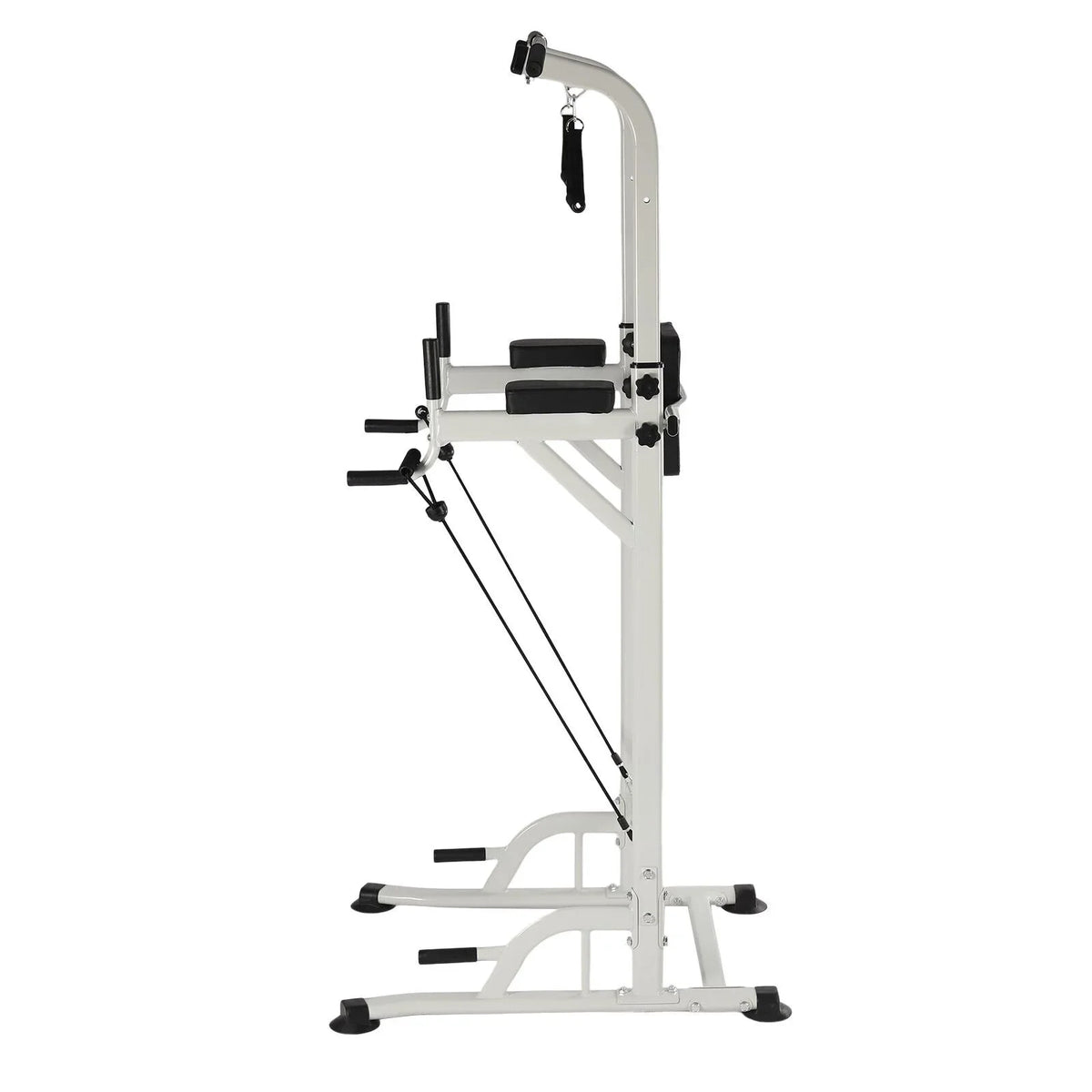 Tower Dip Up Gym Station Chin Black Pull Home Bar Push Power Gym Power Home Height Tower Adjustable