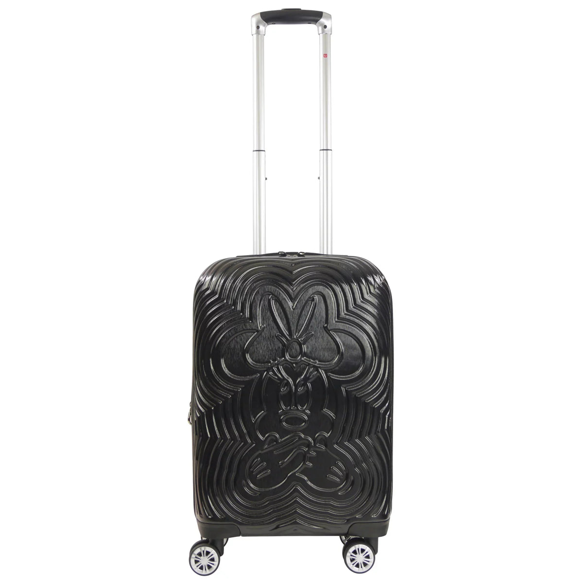 Wheels, Black Luggage, Minnie Suitcase 21 Carry Mouse On Molded Rolling Disney with Hardshell Inch