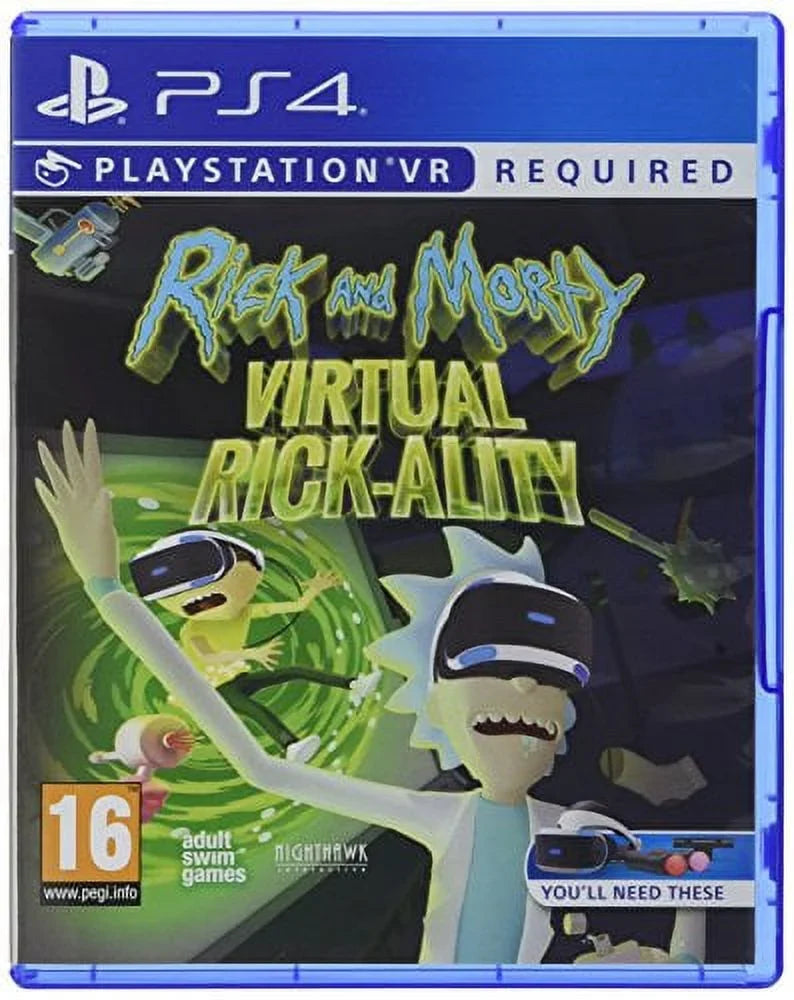 Virtual (PS4) and Rick-Ality Rick Morty
