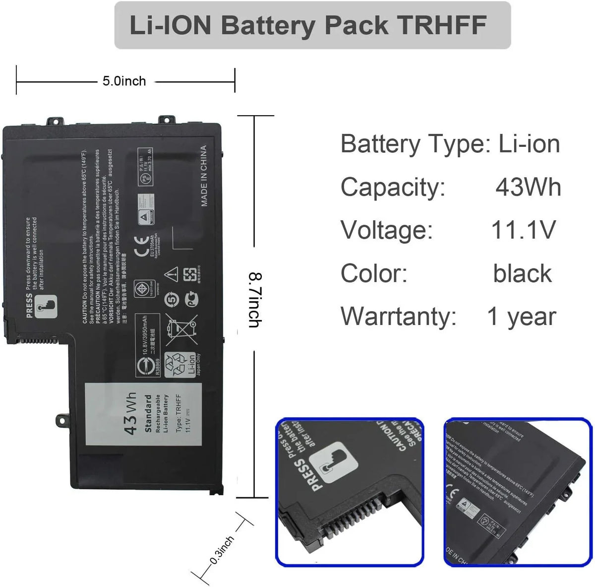 5548 5545 5542 N5447 TRHFF Series 5547 15-5547 15 y N5547 5445 5447 5000 for 01V2F 1V2F6 Inspiron