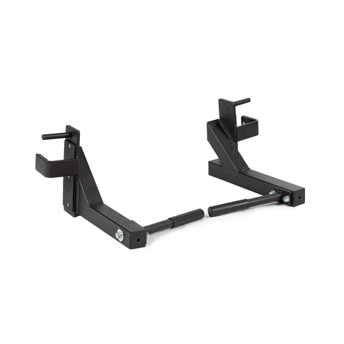 Fitness Dip Bars, Titan Mounted 3” Capacity, Tubular design X-3 880 Steel Dip X Rack Attachment, Series Fits J-Hook LB 3”