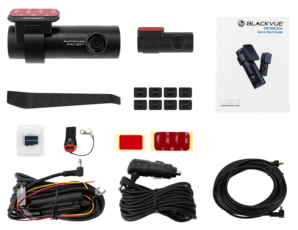 GPS, Voltage Module STARVIS | 64GB LTE HD Mode Plus Dashcam BlackVue Full Dual Cloud | Back-Illuminated | | DR750X-2CH Image Monitor via Optional Wi-Fi, LTE Parking Sensor Built-in