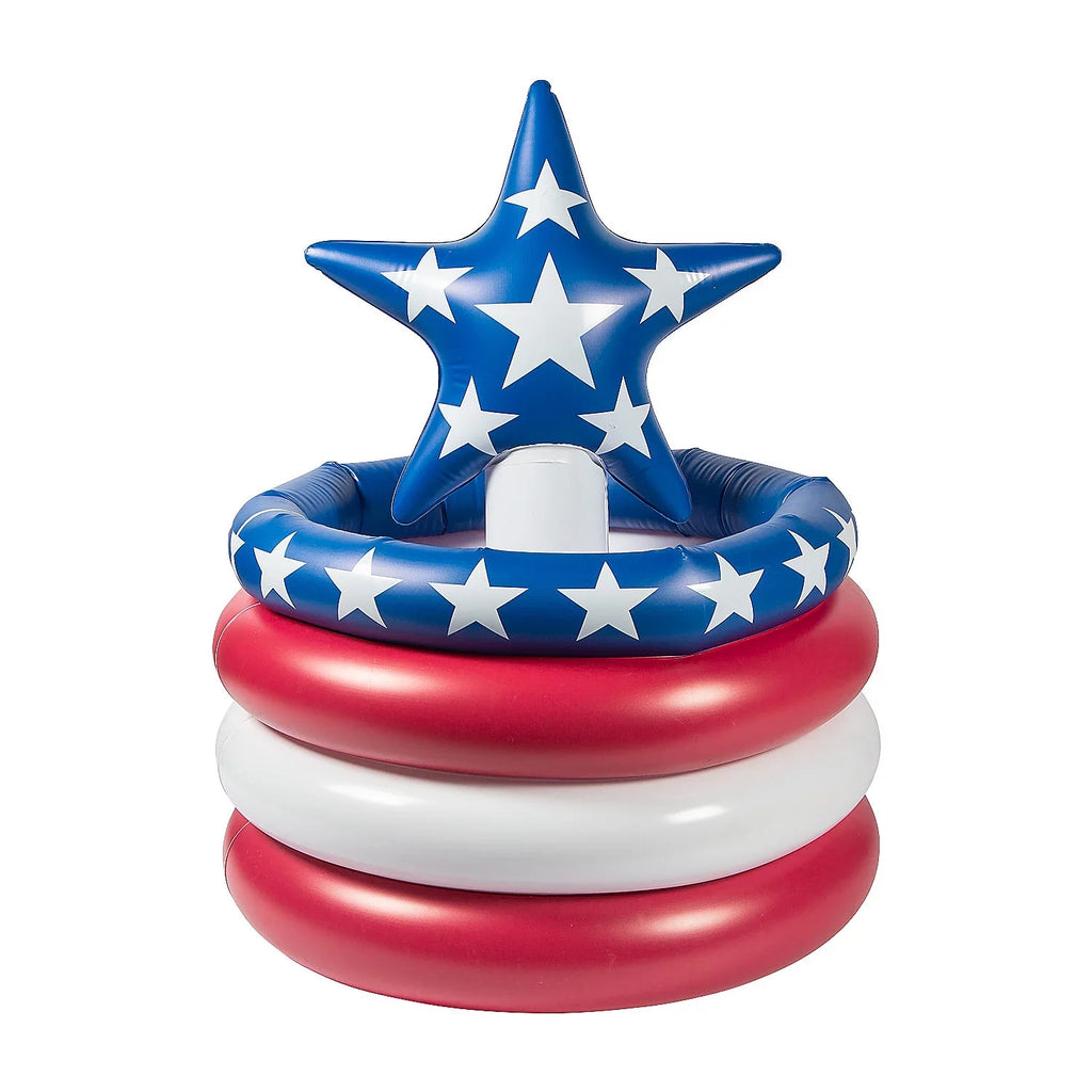 Cooler, 1 July, Toys, Inflatable Pieces Patriotic of Fourth
