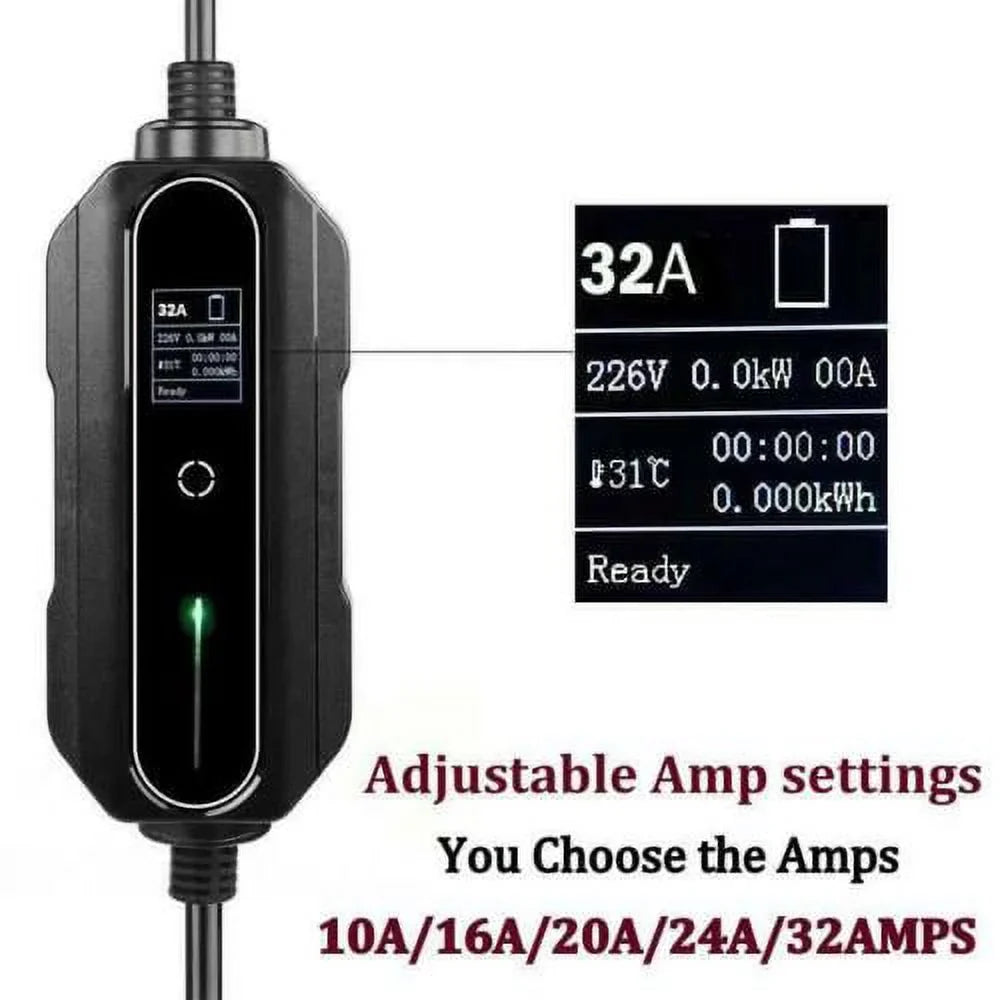 2- AMP, 10 Vehicles, KW), Electric ,32 Charging EVSE- 32 20 -with Set AMP, 16AMP, Charger 14-50P You for AMP, Couplago EV Plug AMP Power Level 24 - AMP, The (7.68 Station AMPS-