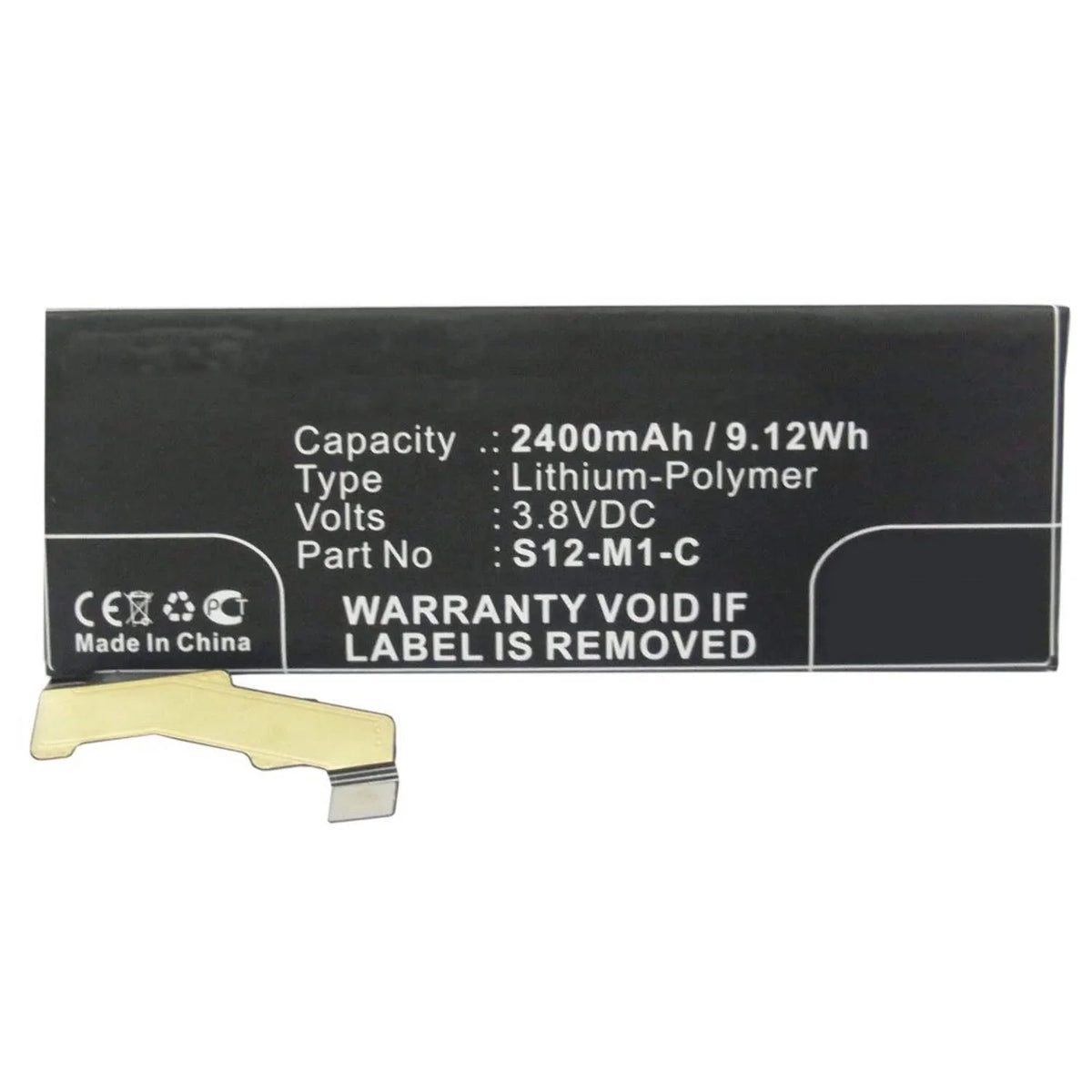 Cell 3.8V, Phone 2400 Battery N for Ultra High Replacement Amazon - 58-000057 Capacity - Accessories mAh, Battery BNA-WB-P3068 Battery Li-Pol, Batteries