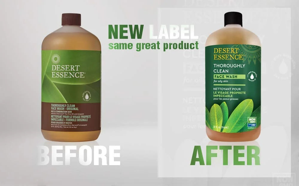 Revitalized, Gently Castile Tea Oil Tree, For Skin Smooth Face 32oz - Soap with Cleansing Clean Desert Radiant, Coconut - Oil Deep Impurities Wash Original Removes Thoroughly & Formula & Essence