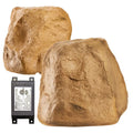 Resistant, Bluetooth – Brown 120W 5.25 climate Canyon inch exterior Rock OSD Speaker Audio Sandstone
