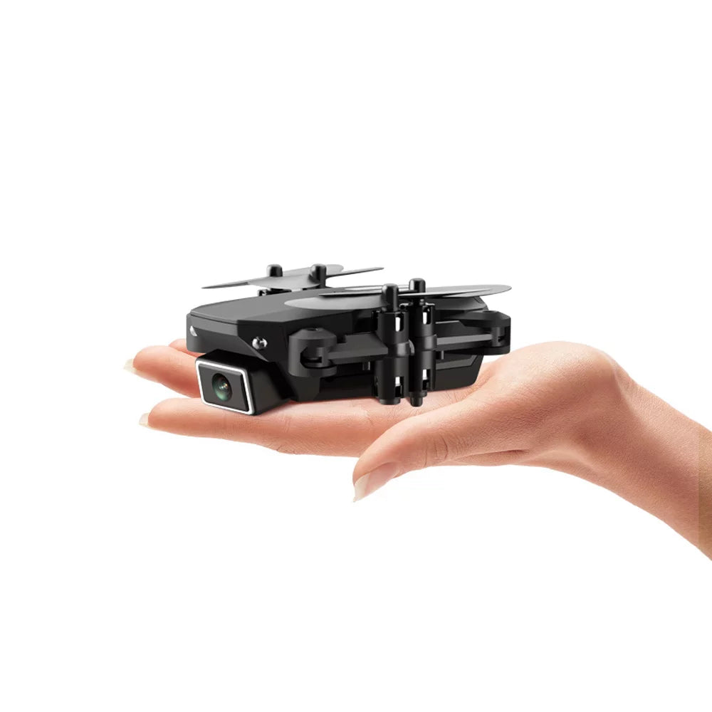 Optical Track Portable Flight with Drone Drone WiFi S66 3D Mode FPV Drone Headless Hold Video Altitude Filp Photo Bag 4K Qudcopter Dual Gesture Positioning