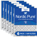 16x25x1 6 Pleated 12 MERV Air Pack (15_1/2x24_1/2) Filters