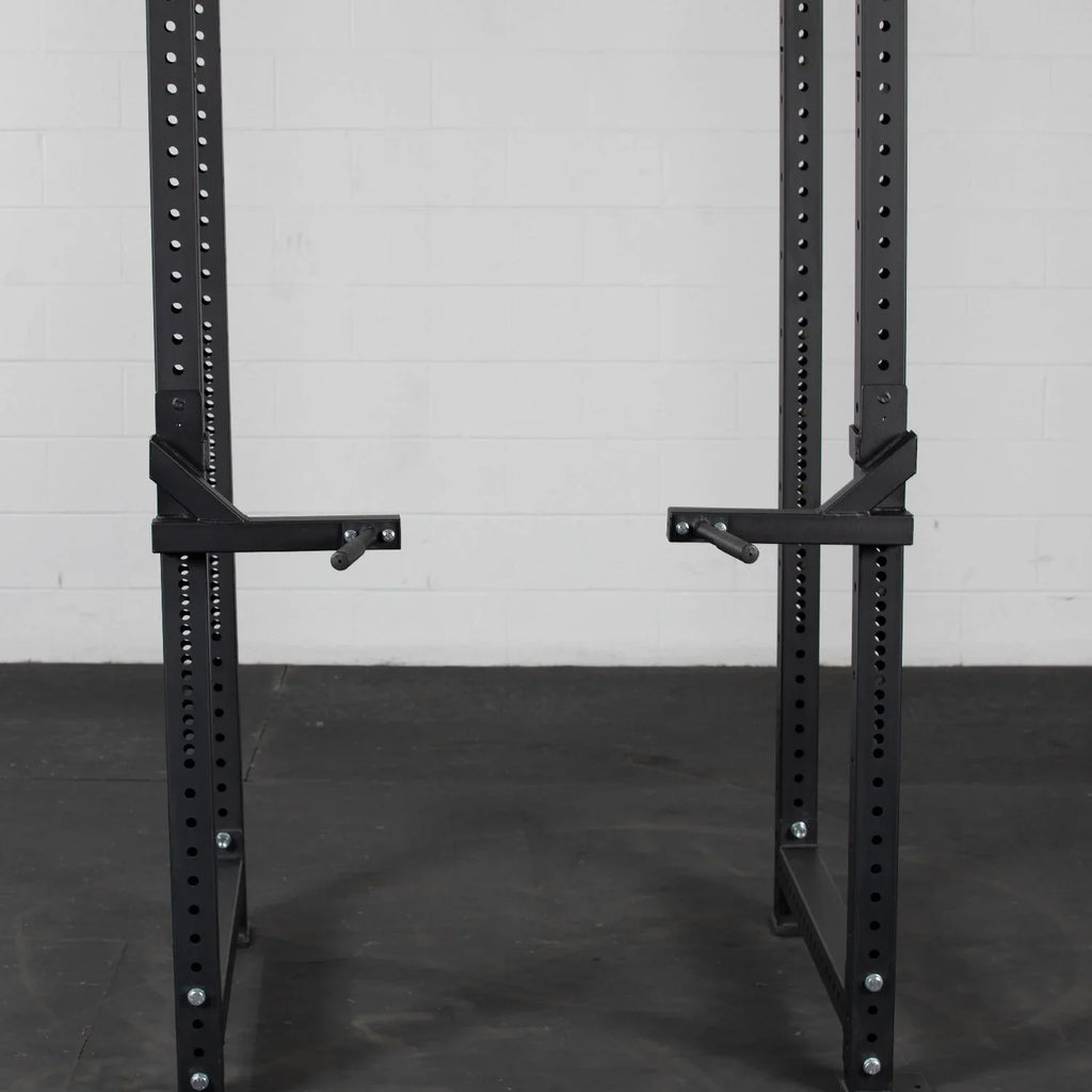 Fitness Dip Bars, Titan Mounted 3” Capacity, Tubular design X-3 880 Steel Dip X Rack Attachment, Series Fits J-Hook LB 3”