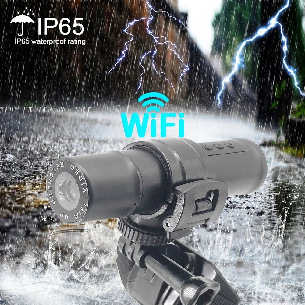 1080P Motorbike Bike Connection WiFi Sports Video OWSOO Motorcycle Waterproof Action for DVR Bike Recorder Electric Cam