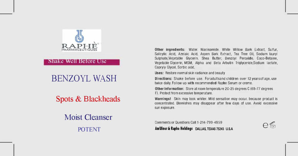 Benzoyl Oil Wholesale Priced 6-4oz Tea With Acne Wash - Packs Tree Prone Face Teen`s