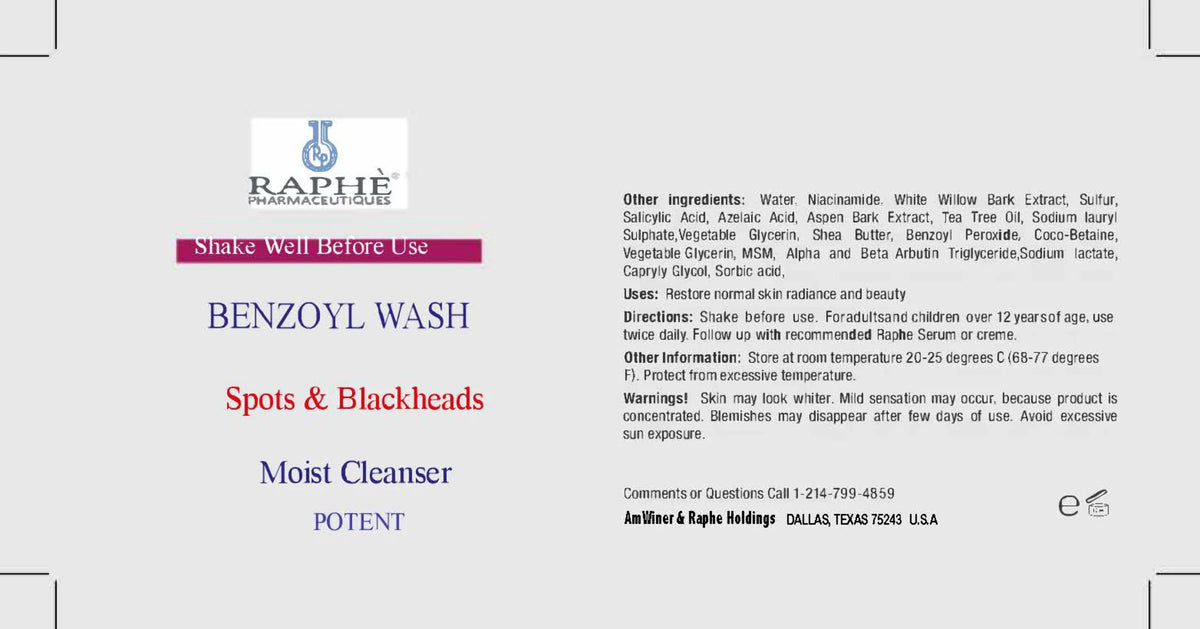 Benzoyl Oil Wholesale Priced 6-4oz Tea With Acne Wash - Packs Tree Prone Face Teen`s