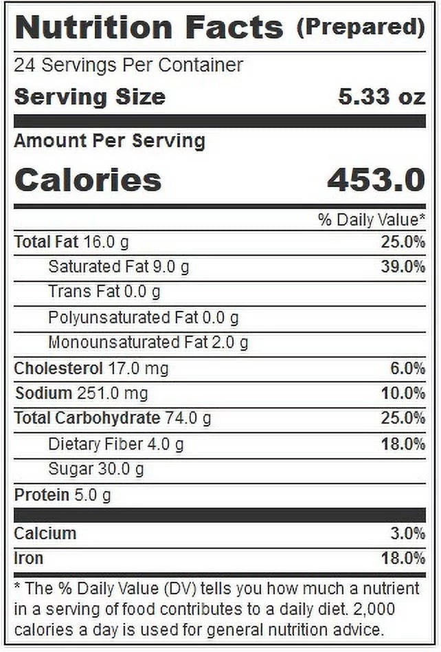 Pie, Crisp per Pies -- Mikes 10 case 2 inch