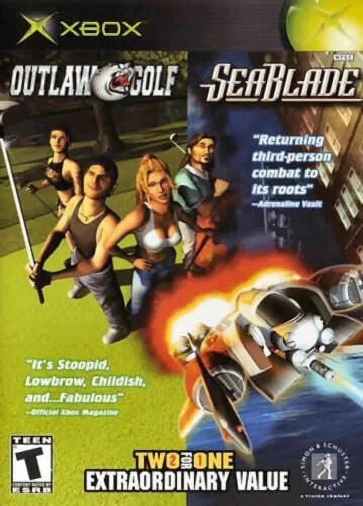 Version) Xbox New US / 2-In-1 Outlaw Seablade (Brand Sealed Factory Golf