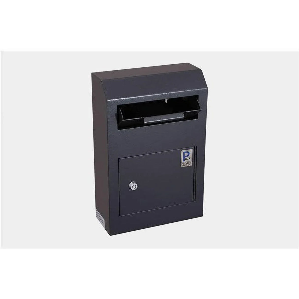 Wall-Mount Box Security Safe cu Safe Drop ft. Locking 313 Black Locker, Payment Protex