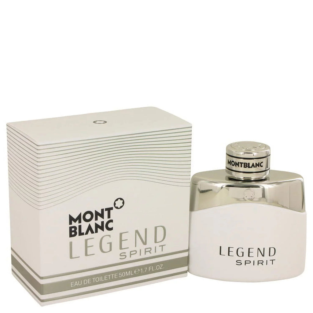 Montblanc Eau Mont Blanc1.7 Oz By 2) Spray Toilette Spirit De Legend (Pack