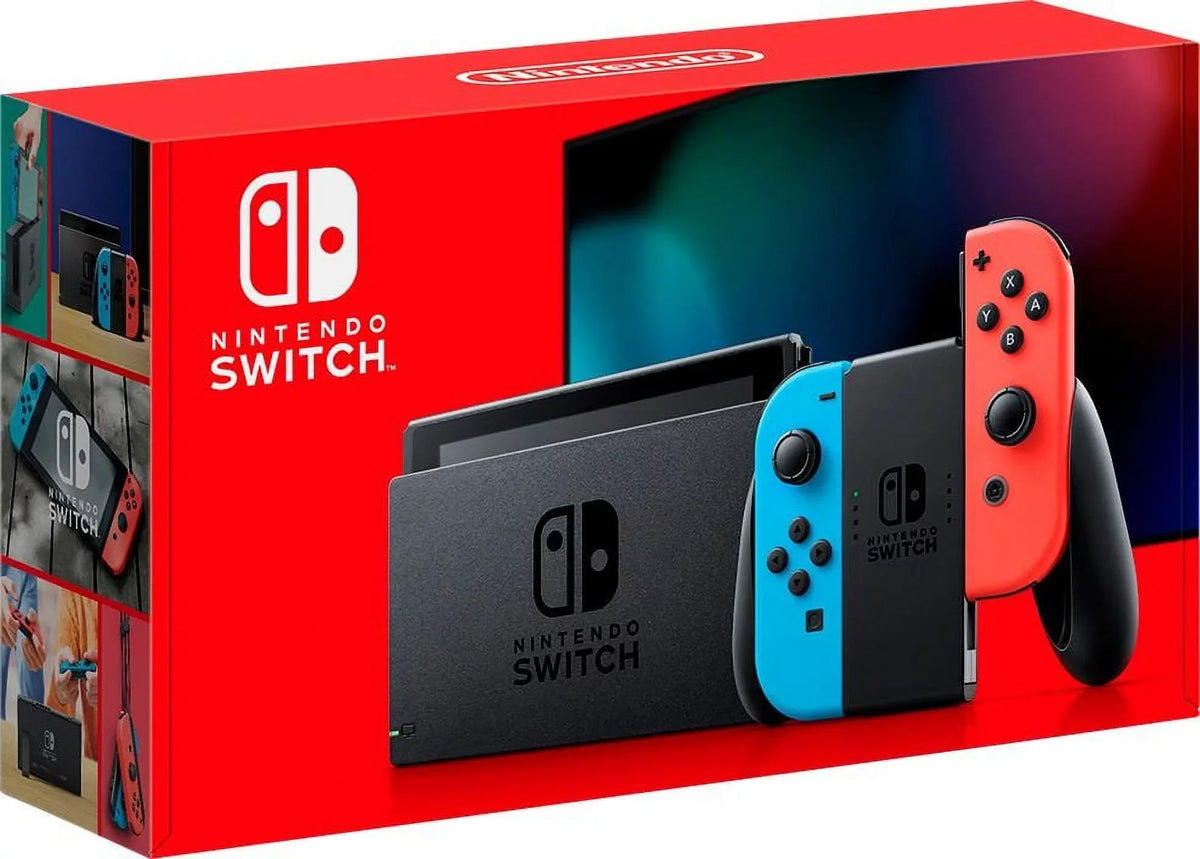 Console Red/Blue With Neon Joy-Con Nintendo Switch (2019)