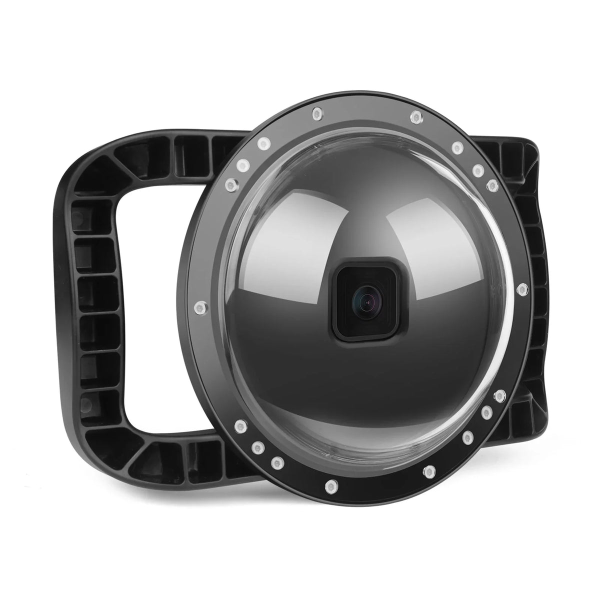 180° Port Handle, Angle Dual and 9 45m for Black Waterproof Waterproof, 10SHOOT Case XTGP559, Wide Dome