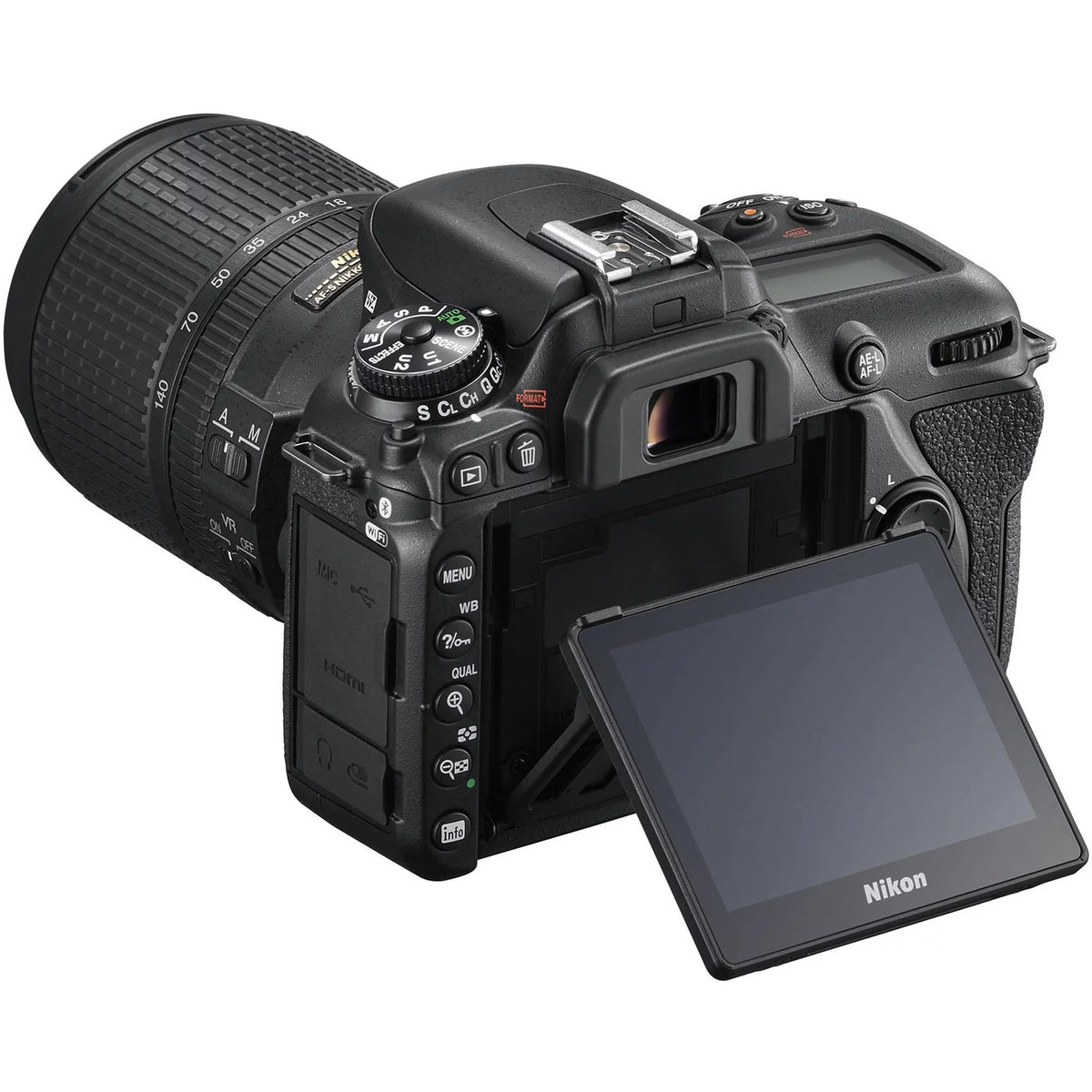 64GB Bundle) Bundle Extreme 60” Ultimaxx Lens Card, - & Nikon Tripod with Includes: Memory More D7500 Advanced (26pc Lightweight DSLR Camera Much 18-140mm