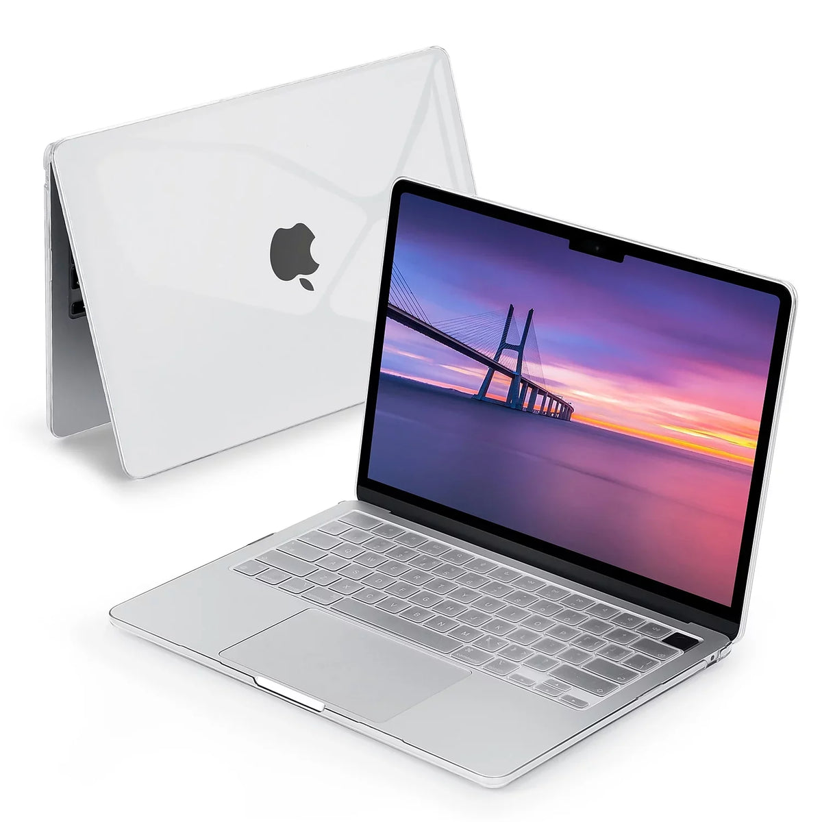 Keyboard Clear (TP-CYC-K-MA13M2) Techprotectus Crystal Laptop Hard-Shell Cover with Sleeve