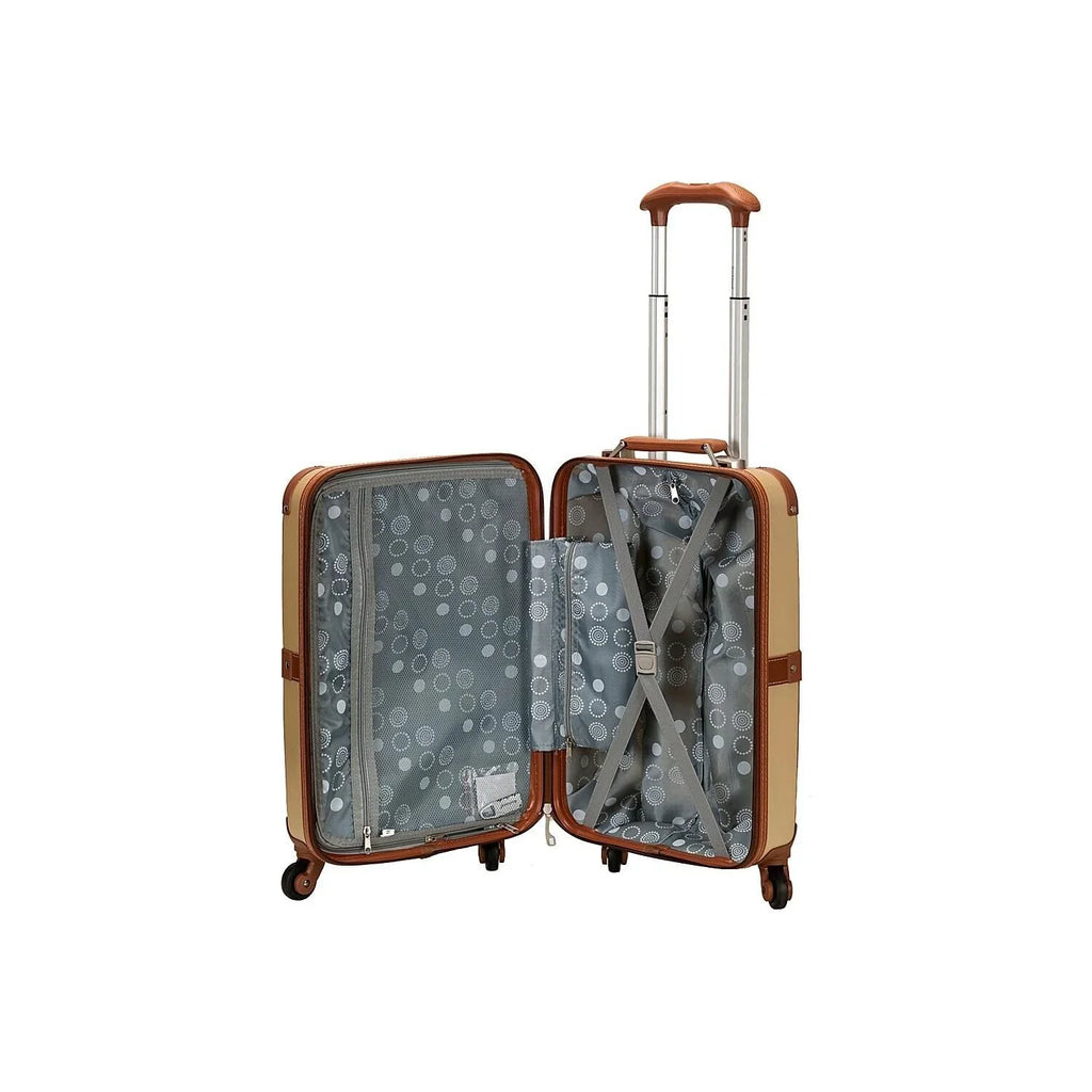 Rockland Trunk, Hardside Coach F2291 Stage Luggage Rolling