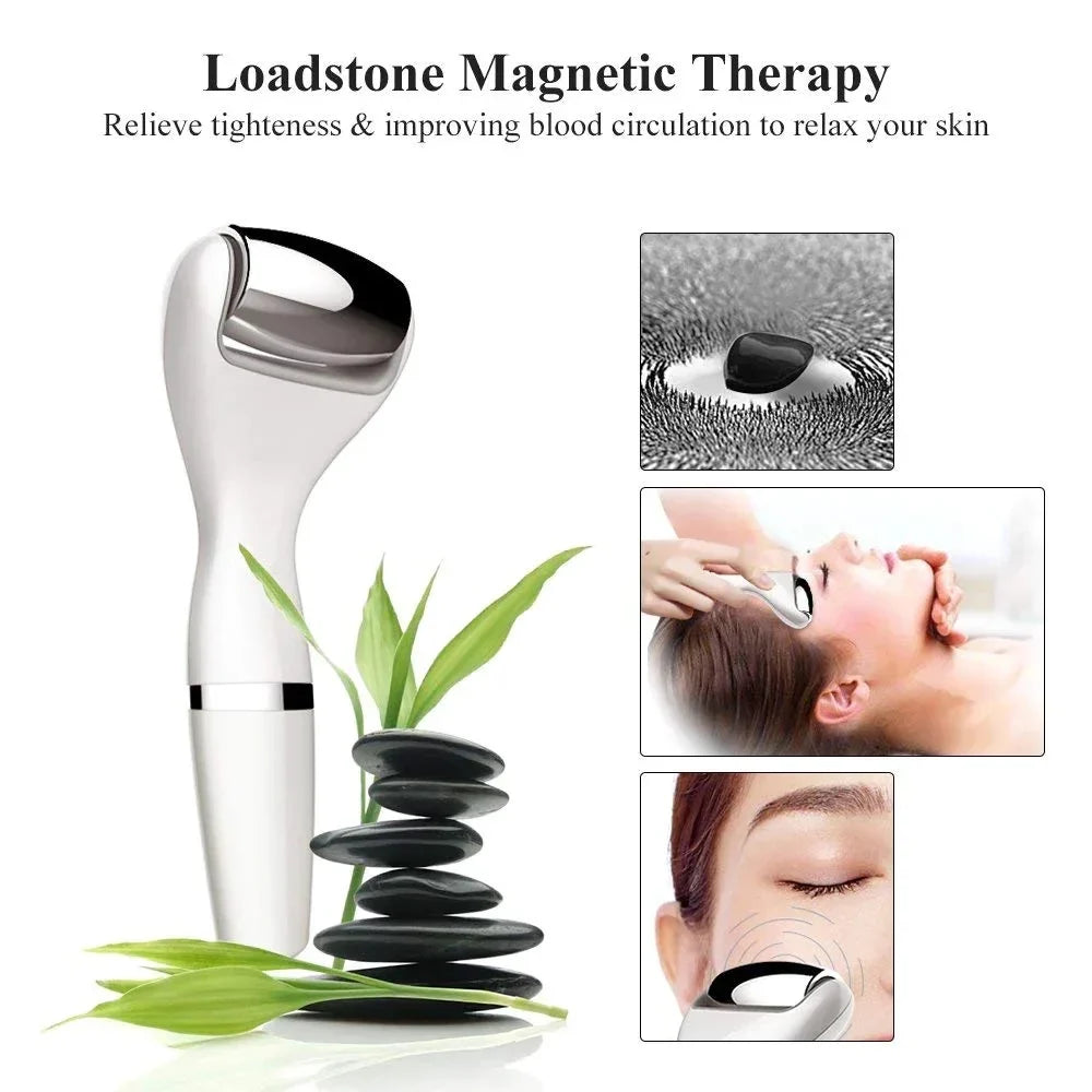 with Face Roller Stainless Body Steel Anti-Aging Massager TOUCHBeauty