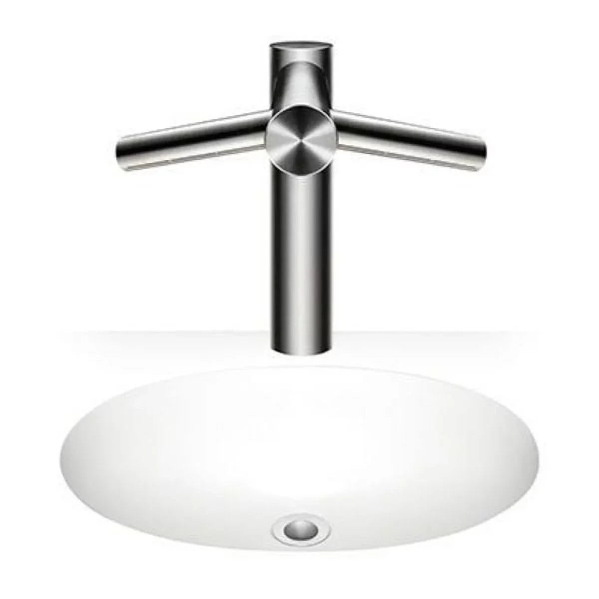 DYSON Dryer and AB10 SS Faucet, Airblade (R) Hand Integral,