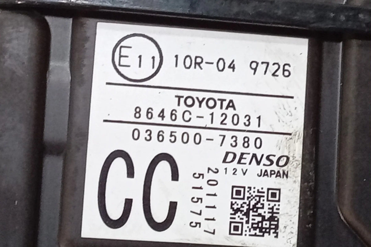 OEM Toyota Lane (Good) Pre-Owned Departure Front Camera 2021 Windshield Corolla 8646C12031